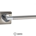 Дверные ручки S-Locked A-163 SN/CP (матовый никель/хром )